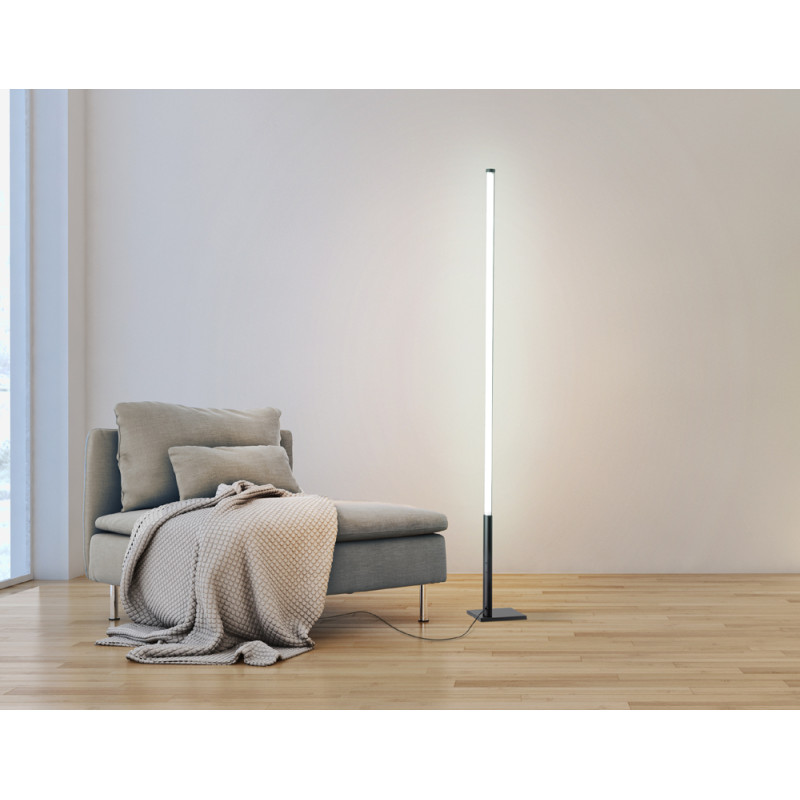 Lampadaire LED Picacha noir 14 W EGLO