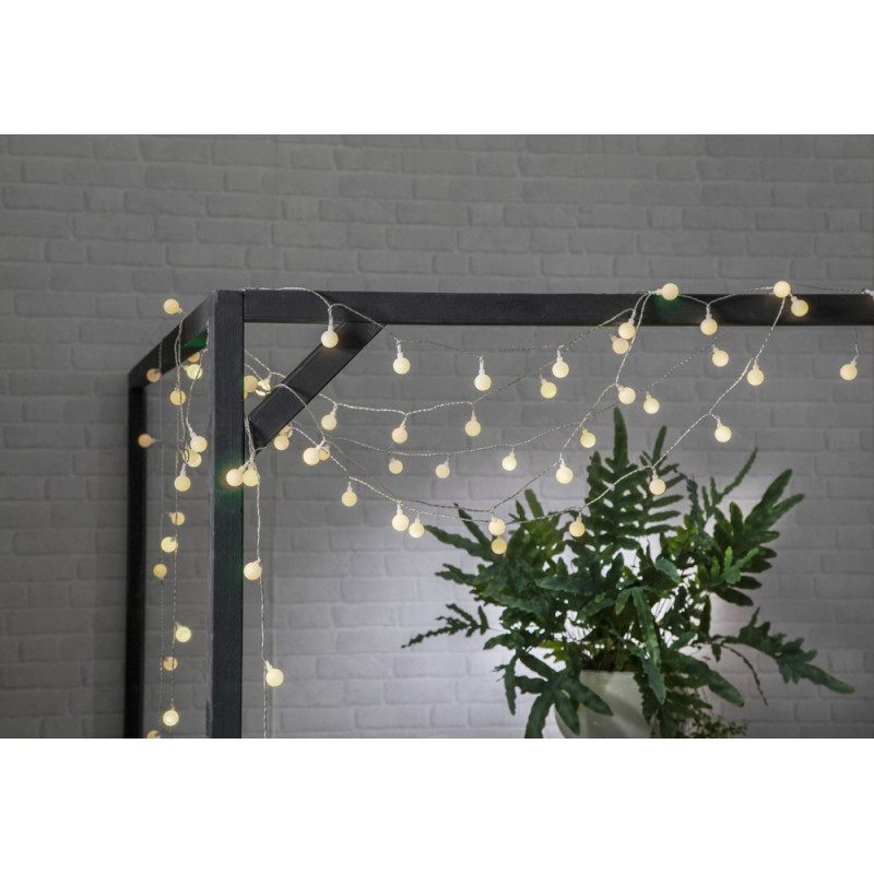 Guirlande lumineuse LED Libisa blanche 7,35 m 50 x 0,06 W EGLO Guirlande lumineuse LED Libisa blanche 7,35 m 50 x 0,06 W EGLO