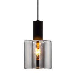 Suspension Gorosiba noire E27 40W EGLO