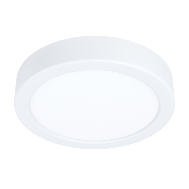 Plafonnier LED Fueva 5 blanc Ø 16 cm 3000 K 11 W EGLO