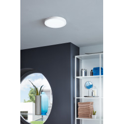 Plafonnier LED Fueva 5 blanc Ø 21 cm 3000 K 17 W EGLO Plafonnier LED Fueva 5 blanc Ø 21 cm 3000 K 17 W EGLO