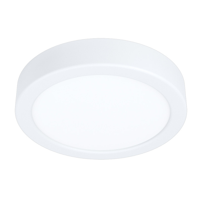 Plafonnier LED Fueva 5 blanc Ø 16 cm 4000 K 11 W EGLO