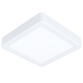 Plafonnier LED Fueva 5 blanc 16 x 16 cm 3000 K 11 W EGLO