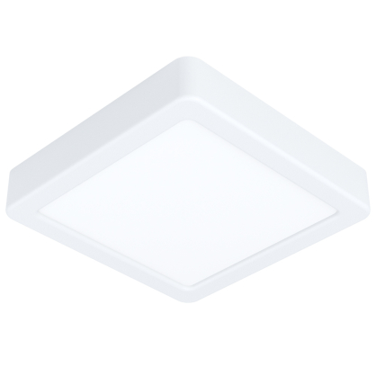 Plafonnier LED Fueva 5 blanc 16 x 16 cm 3000 K 11 W EGLO