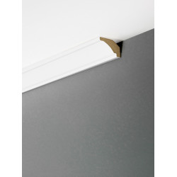 Moulure de plafond Noble Polar Ash 270 x 3,5 x 2,2 cm MAESTRO