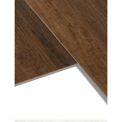 Lambris PVC pour mur Stockholm Walnut 120 x 18 cm 10 pièces DUMAWALL