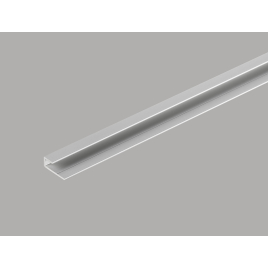 Profilé de départ et de finition en aluminium gris 260 cm