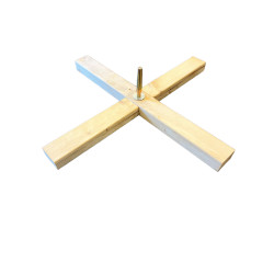 Pied de sapin de Noël Croisifix 39 cm