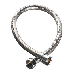 Flexible de douche à double agrafage chrome 0,5 - 0,73 m ROUSSEAU