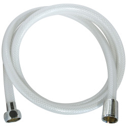 Flexible de douche nylon blanc 2m ROUSSEAU – Durable | ROUSSEAU