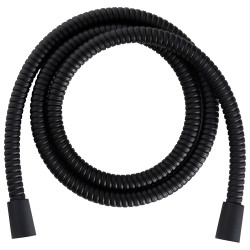 Flexible de douche noir 1,75m – Double agrafage | ROUSSEAU