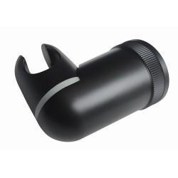 Support de douchette Multipos Noir – Installation facile | ROUSSEAU