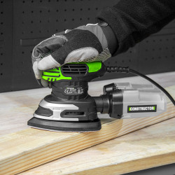 Ponceuse delta électrique CTDS221-BM 220 W CONSTRUCTOR