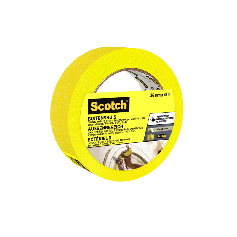 Ruban de masquage Scotch Spécial Extérieur 36 mm x 41 m 3M