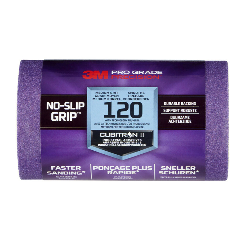 Rouleau de papier abrasif Pro Grade Precision grain 120 115 mm x 2,5 m 3M