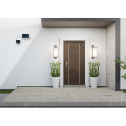 Caméra Wi-Fi extérieure dôme avec panneau solaire CHACON