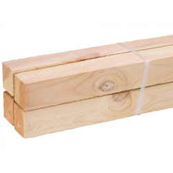 Bois brut 300 x 10 x 1,9 cm 5 pièces