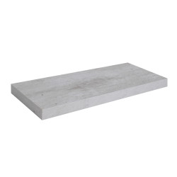 Tablette murale Chêne blanc 60 x 23,5 x 3,8 cm PRACTO HOME