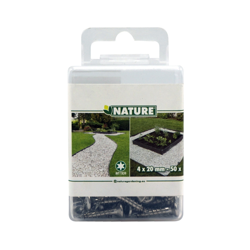 Vis Torx pour bordure BorderFix Ø 4 x 20 mm 50 pièces Vis Torx pour bordure BorderFix Ø 4 x 20 mm 50 pièces