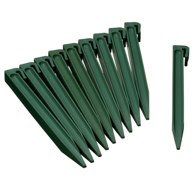 Ancre pour bordure verte 26,7 cm 10 pièces