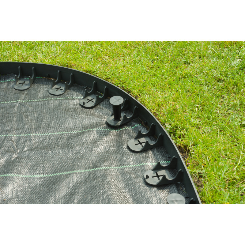 Bordure flexible noire 100 x 4,5 cm 4 pièces Bordure flexible noire 100 x 4,5 cm 4 pièces