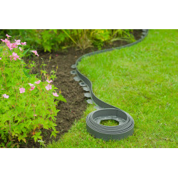 Bordure flexible grise 1000 x 5 x 0,4 cm Bordure flexible grise 1000 x 5 x 0,4 cm