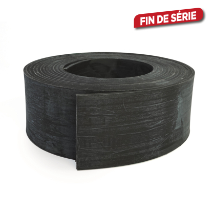 Bordure flexible noire 1500 x 19 x 0,7 cm