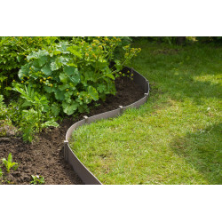 Bordure flexible brune 1000 x 15 x 0,3 cm Bordure flexible brune 1000 x 15 x 0,3 cm