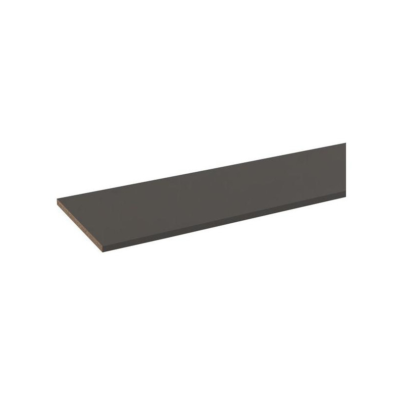 Panneau de meuble Graphite foncé 250 x 30 x 1,8 cm CANDO Panneau de meuble Graphite foncé 250 x 30 x 1,8 cm CANDO