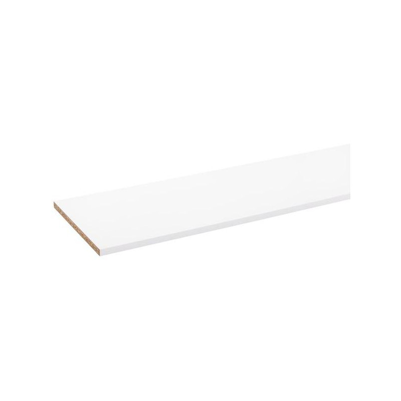 Panneau de meuble Blanc clair 120 x 40 x 1,8 cm CANDO Panneau de meuble Blanc clair 120 x 40 x 1,8 cm CANDO