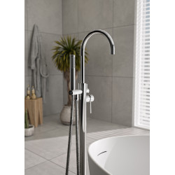 Mitigeur pour baignoire ilot Olymp chrome ALLIBERT Mitigeur pour baignoire ilot Olymp chrome ALLIBERT