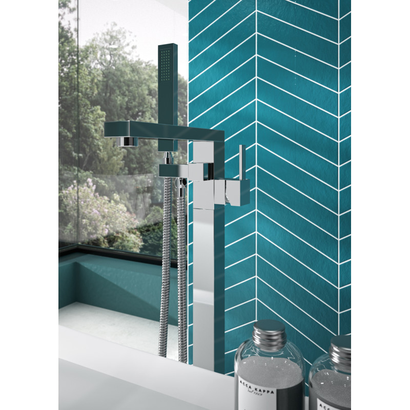 Mitigeur pour baignoire ilot Madox chrome ALLIBERT Mitigeur pour baignoire ilot Madox chrome ALLIBERT