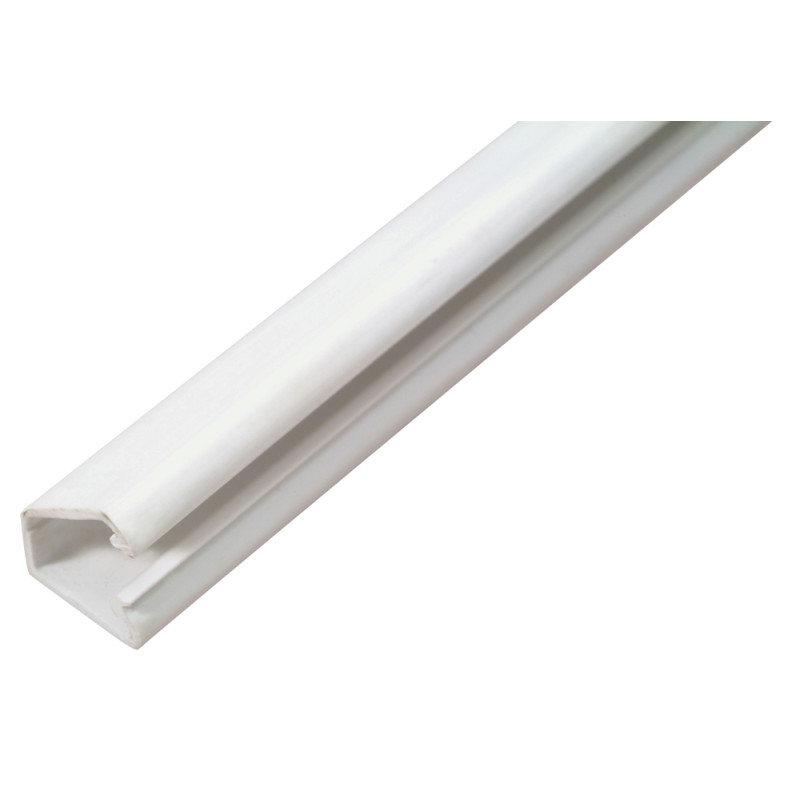 Goulotte multimédia 12 x 7 mm blanche 0,75 m LEGRAND