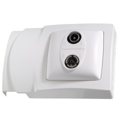 Prise TV/FM Oteo Legrand – Connexion Facile | LEGRAND