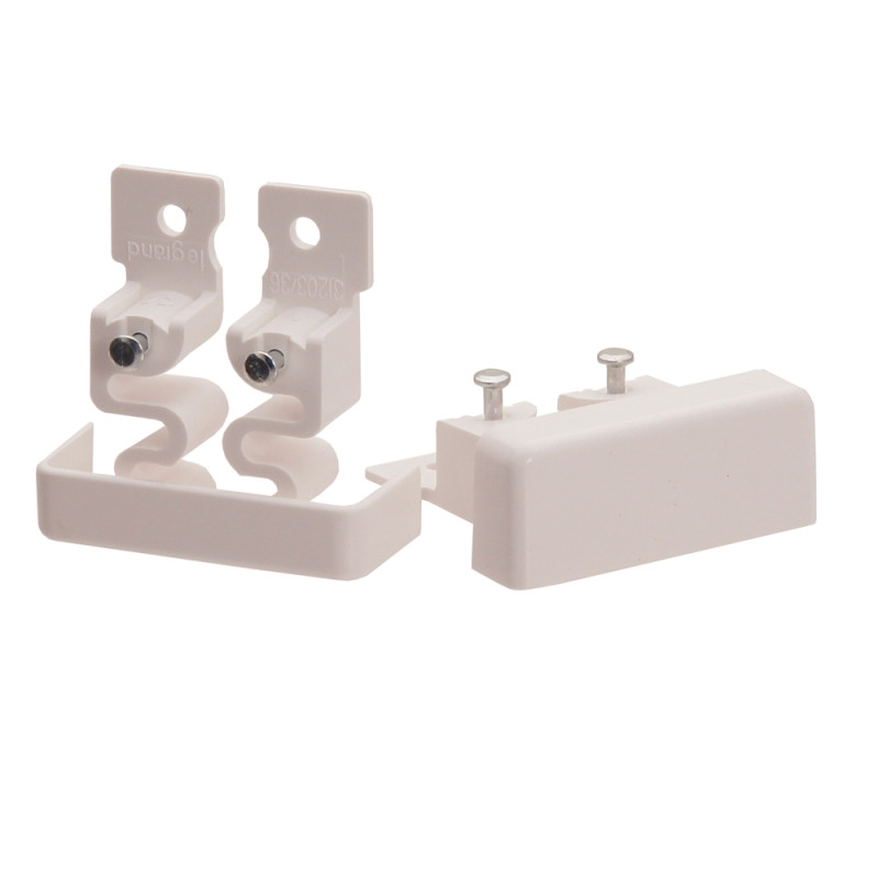 Embout DLP 32 x 16 mm blanc 2 pièces LEGRAND