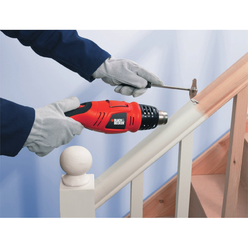 Décapeur thermique BLACK+DECKER KX1693-QS - Puissant | BLACK+DECKER Décapeur thermique BLACK+DECKER KX1693-QS - Puissant | BLACK+DECKER