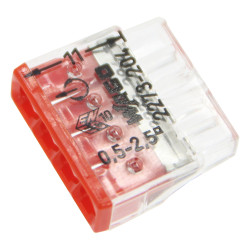 Borne rapide WAGO 4x2,5mm² – Connexion facile | WAGO