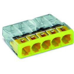 Borne rapide WAGO 5x2,5mm² – Connexion facile | WAGO