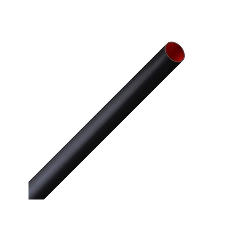 Tube de protection pour câble électrique noir Ø 16 mm 3 m