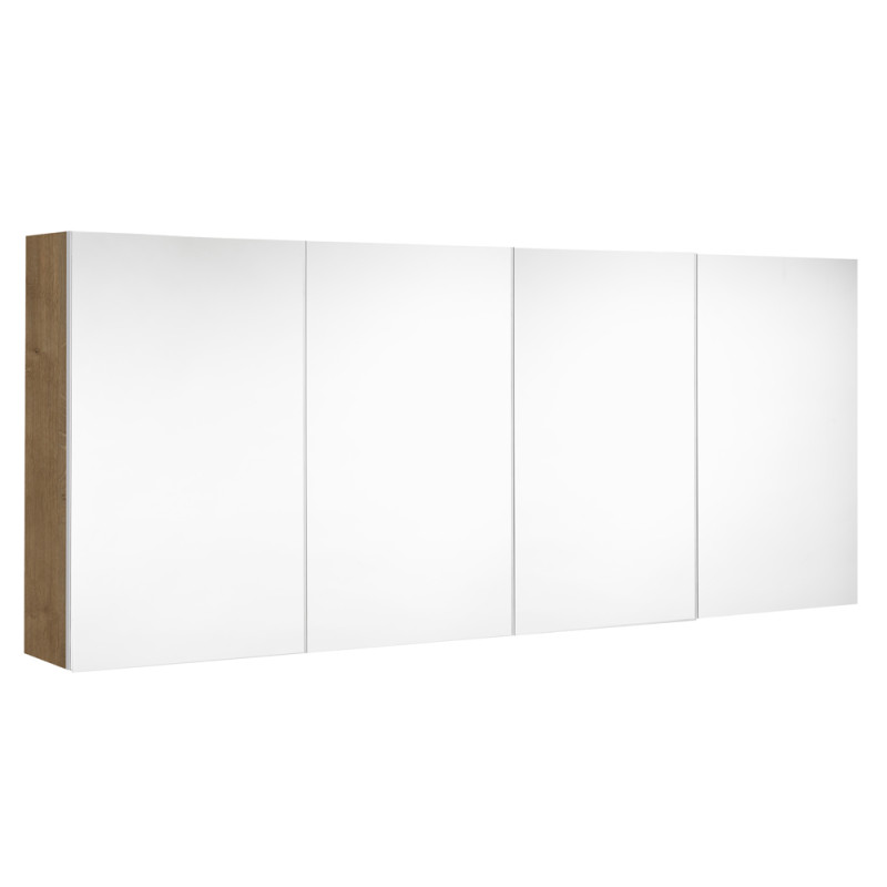 Armoire de toilette Look chêne Arlington UTE 140 cm ALLIBERT