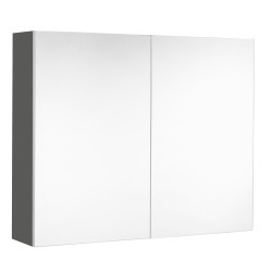 Armoire de toilette Look gris onyx UTE 80 cm ALLIBERT