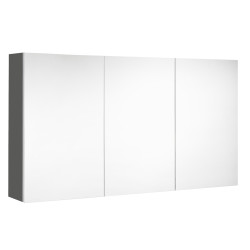 Armoire de toilette Look gris onyx UTE 120 cm ALLIBERT