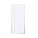 Porte de douche coulissante Happy blanche 80 x 185 cm ALLIBERT