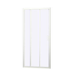 Porte de douche coulissante Happy blanche 100 x 185 cm ALLIBERT