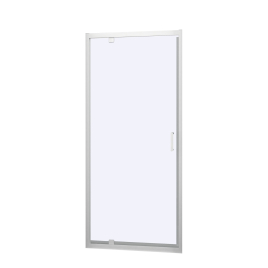 Porte de douche pivotante Happy blanche 80 x 185 cm ALLIBERT