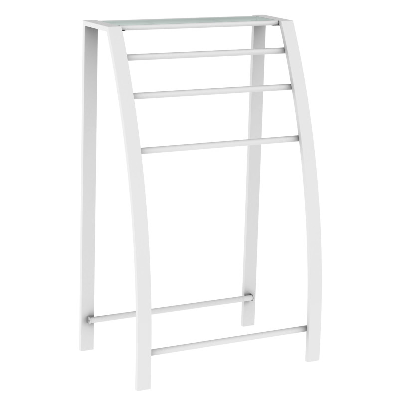 Porte-serviette à poser Loft Game blanc mat 3 barres ALLIBERT