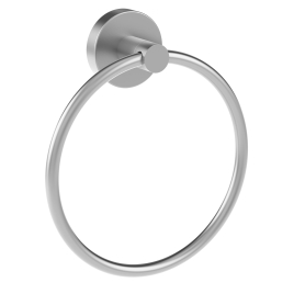 Porte-serviette anneau Coperblink chrome brossé ALLIBERT