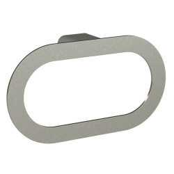Porte-serviette anneau Loft Game gris mat ALLIBERT