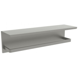 Tablette porte-serviette Loft Game gris mat ALLIBERT