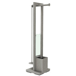 Valet de toilette Loft Game gris mat ALLIBERT